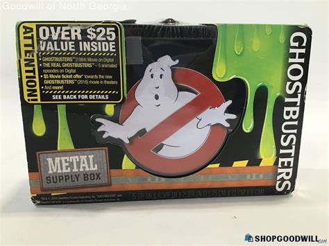 ghostbusters metal supply box|Ghostbusters Metal Supply Box .